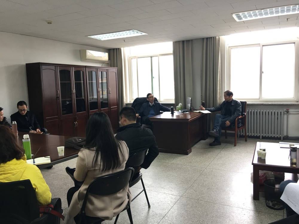 365集团申报国家自然基金教师与孙九林院士会谈